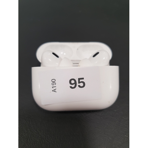 95 - PAIR OF APPLE AIRPODS PRO 2nd GENERATION
in Magsafe Charging case (USB-C)