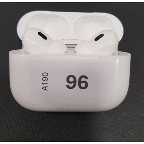 96 - PAIR OF APPLE AIRPODS PRO 2nd GENERATION
in Magsafe Charging case (USB-C)