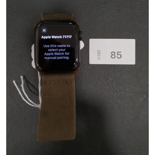 85 - APPLE WATCH SE
40mm, model A2722, serial number JQPQLYFYJD, Apple Account locked. Light scratching t... 
