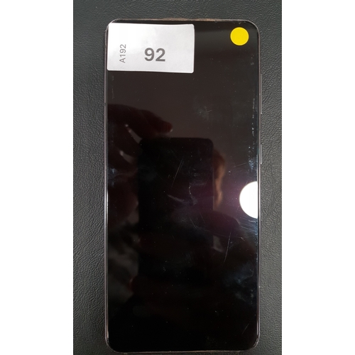 92 - SAMSUNG GALAXY S21
IMEI 352946241002748; Google Account Locked. scratched screen 
Note: It is the bu... 