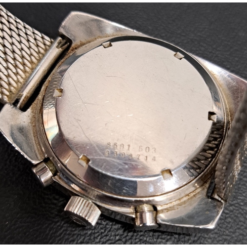 49 - GENTLEMAN'S CERTINA CHRONOLYMPIC CHRONOGRAPH WRISTWATCH
late 1960s/early 1070s, the cream dial with ... 