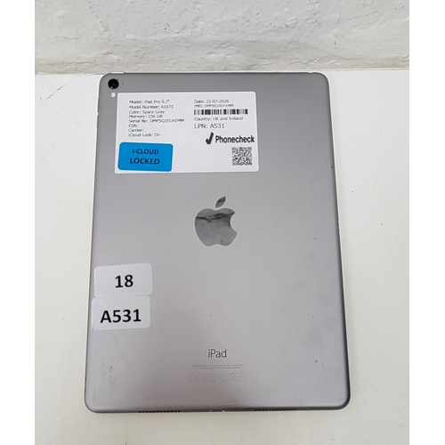 18 - APPLE IPAD PRO 9.7
