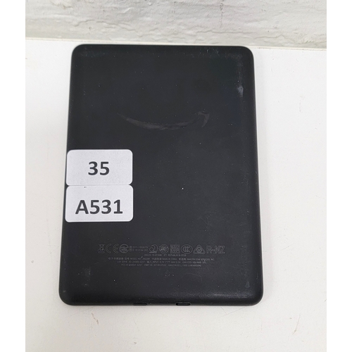 35 - AMAZON KINDLE BASIC 3/ MODEL: J9G29R- BLACK