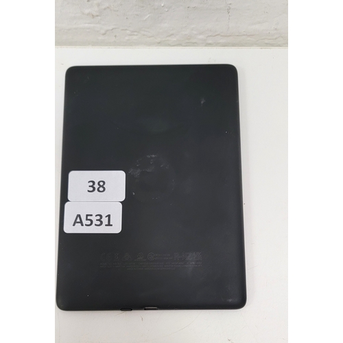 38 - AMAZON KINDLE PAPERWHITE 5/ MODEL: M2L3EK - BLACK