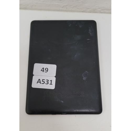 49 - AMAZON KINDLE PAPERWHITE 5/ MODEL: M2L3EK - BLACK