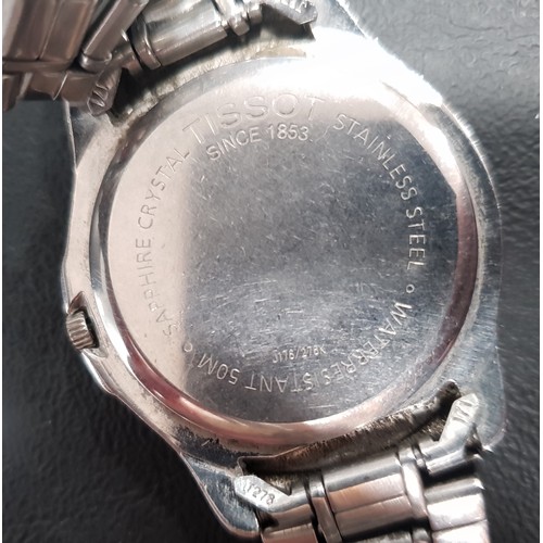 6 - TISSOT PR 50 X1 WATCH/ SAPPHIRE CRYSTAL/ J176/276K/ STAINLESS STEEL