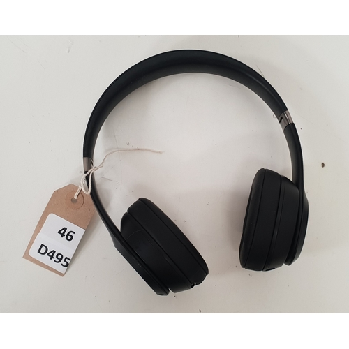 ONE PAIR OF BEATS SOLO 4 ON EAR WIRELESS HEADPHONES