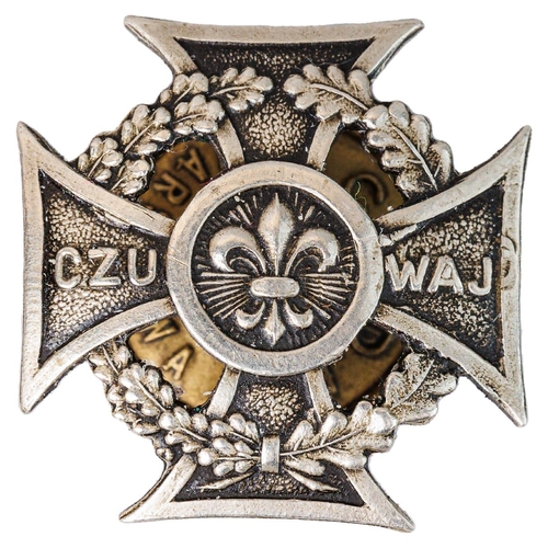 51 - The Krzyzh harcerski (Scout's Cross in Polish) is the Coat of Arms of the Polish Scouts, Awarded to ... 