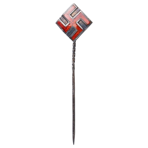 53 - WWII German Silver Stick Pin