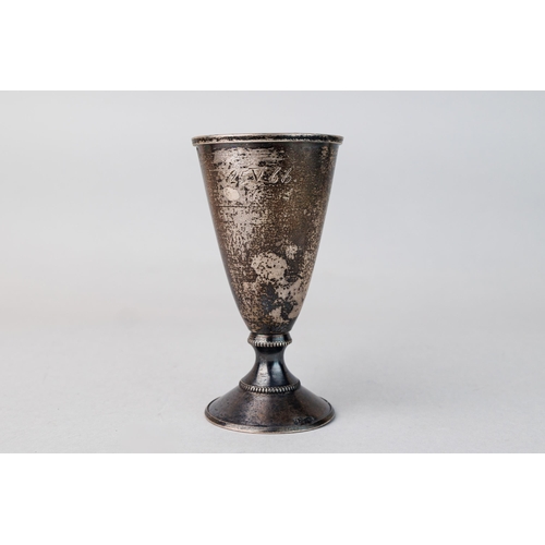 23 - Goblet, Silver, High 7.5 cm, Diametrs 3.5 cm, Weight 30 gr