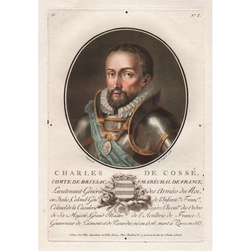 87 - Portrait of Charles de Cossé, Count of Brissac (1505/6-1563) French Soldier, Courtier & Marshal of F... 