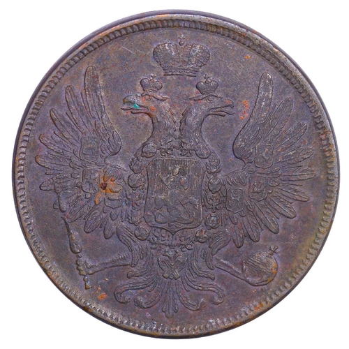 188 - Russian Empire, Emperor Alexander II (1855-1881), 5 kopecks, 1858 year, Copper, 25,59 gr, C#152.1, b... 