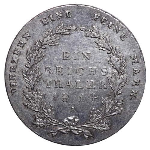 282 - Kingdom of Prussia (German States), King Frederick William III (1797-1840), 1 Thaler, 1871 year, Sil... 