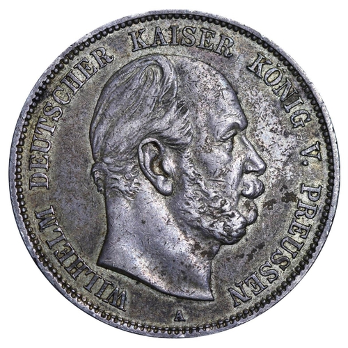 286 - Kingdom of Prussia (German States), King William I (1861-1888), 5 mark, 1876 year, Silver, 27,777 gr... 