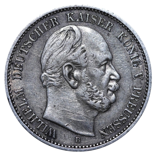 298 - Kingdom of Prussia (German States), King William I (1861-1888), 2 marks, 1876 year, Silver, 11,111 g... 