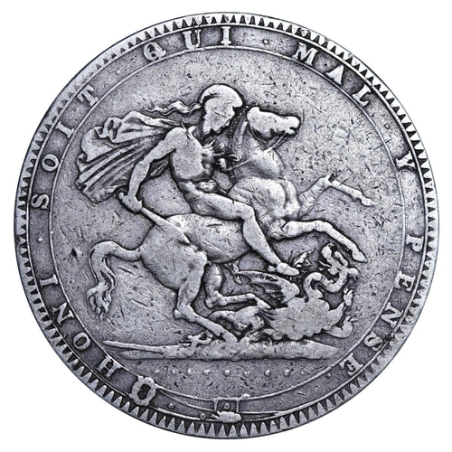 314 - United Kingdom, King George III (1760-1820), 1 crown, 1819 year, Silver, 28,28 gr, KM#675