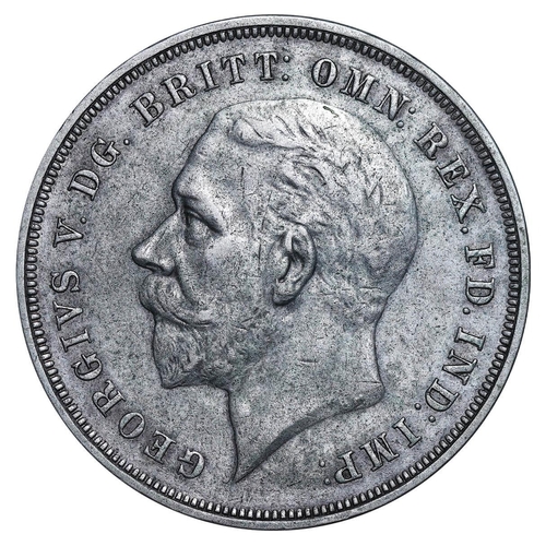 316 - United Kingdom, King George V (1910-1936), 1 crown, 1935 year, Silver, 28,31 gr, KM#842, 25th annive... 