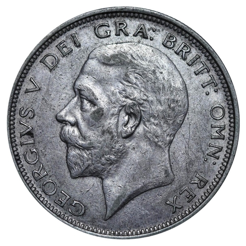 319 - United Kingdom, King George V (1910-1936), Â½ crown, 1927 year, Silver, 14,14 gr, KM#830