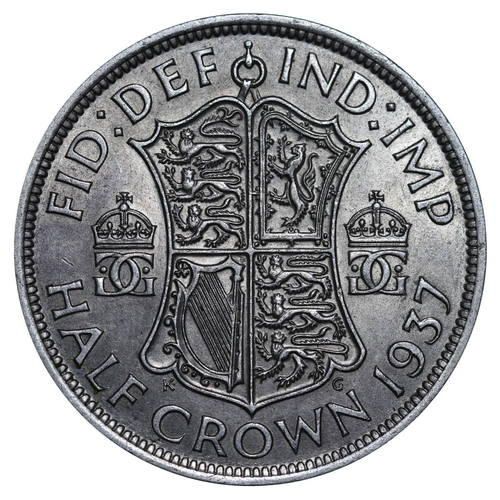 320 - United Kingdom, King George V (1910-1936), Â½ crown, 1937 year, Silver, 14,14 gr, KM#856