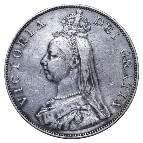 321 - United Kingdom, Queen Victoria (1837-1901), 1 florin, 1887 year, Silver, 11,31 gr, KM#762