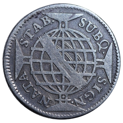 330 - Brazil, King Joseph I the Reformer (1750-1777), 320 reis, 1768 year, Silver, 8,89 gr, KM#192