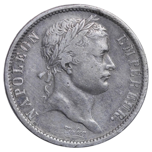 347 - France, Emperor Napoleon I (1804-1815), 2 francs, 1807 year, Silver, 10 gr, GAD#499, Lettering: NAPO... 