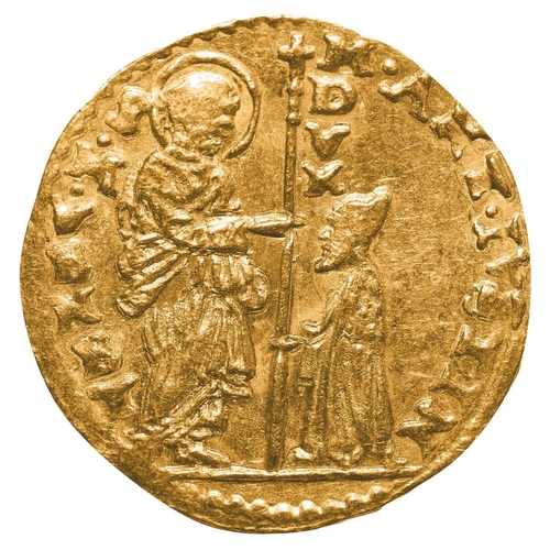 352 - Republic of Venice (Italian States), 1 zecchino, 1684-1688 years, Gold, 3,494 gr, KM#385