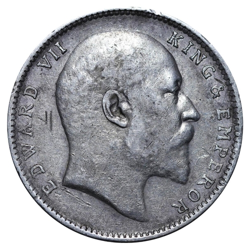 367 - India-British, King Edward VII (1901-1910), 1 rupee, 1906 year, Silver, 11,66 gr, KM#508