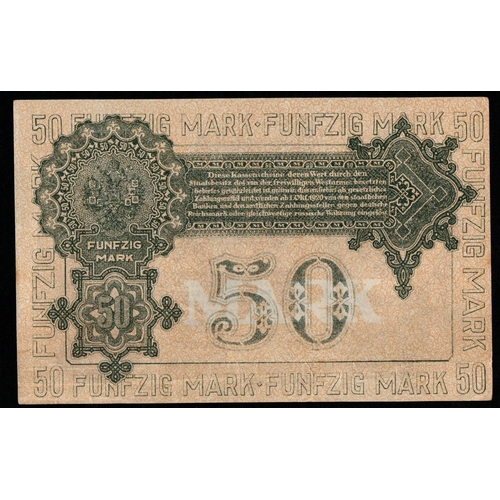 1238 - Russia, Northwest Bermondt, 50 Mark, 1919 year, A227208