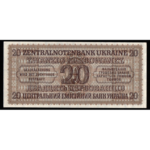 1391 - Ukraine, 20 Karbovanets, 1942 year, 12.115099