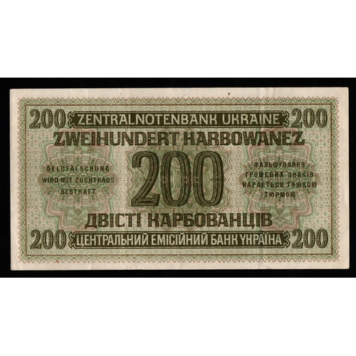 1395 - Ukraine, 200 Karbowanez, 1942 year, 11.9376300