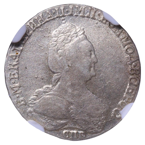 173 - Russian Empire, Empress Catherine II (1762-1796), 1 grivennik, 1794 year, Silver, 2,37 gr, C#61c, bi... 