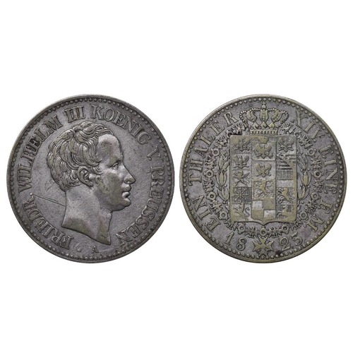 415 - Kingdom of Prussia (German States), King Frederick William III (1797-1840), 1 thaler, 1823 year, Sil... 