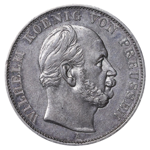 418 - Kingdom of Prussia (German States), King William I (1861-1888), 1 thaler, 1871 year, Silver, 18,52 g... 