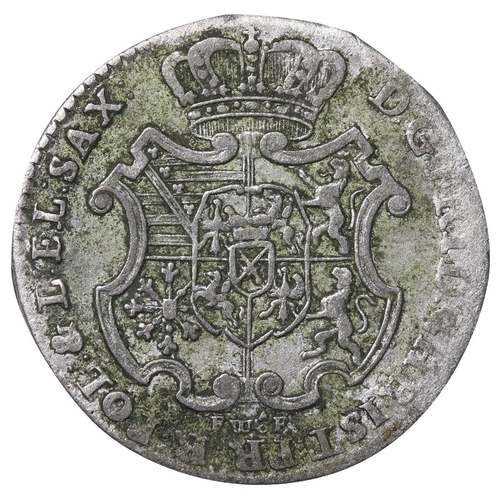 429 - Electorate of Saxony (German States), Prince elector Frederick Christian (1763), 1?12 thaler, 1763 y... 