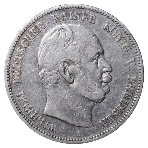 437 - Kingdom of Prussia (German States), King William I (1861-1888), 5 mark, 1876 year, Silver, 27,777 gr... 