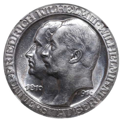 459 - Kingdom of Prussia (German States), King William II (1888-1918), 3 marks, 1910 year, Silver, 16,667 ... 