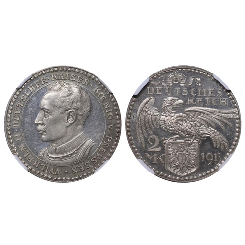 499 - Kingdom of Prussia (German States), King William II (1888-1918), 2 marks, 1913 year, Silver, 8,37 gr... 