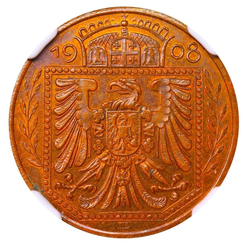 509 - Germany (1871-1948), Emperor William II (1888-1918), 25 pfennigs, 1908 year, Copper, 4,26 gr, Schaaf... 