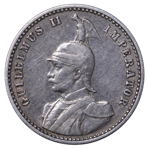 514 - German East Africa (Germany), Emperor William II (1888-1918), ¼ Rupee, 1907 year, Silver, 2,92 gr, K... 