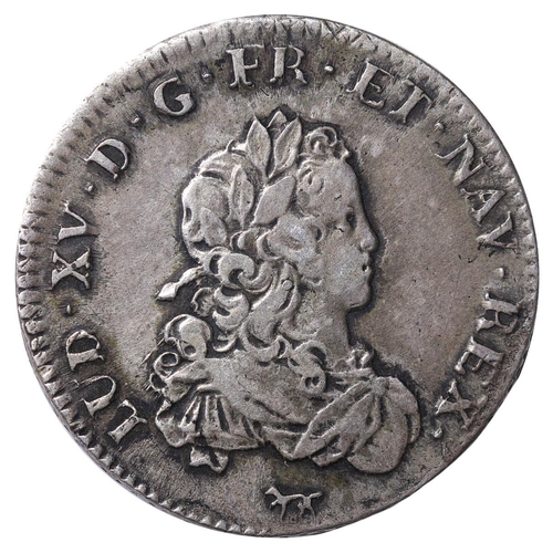 525 - France, King Louis XV (1715-1774), ? ecu, 1720 year, Silver, 8,158 gr, Dy royales# 1667, Obverse: LU... 