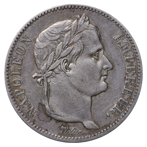 529 - France, Emperor Napoleon I (1804-1815), 2 francs, 1815 year, Silver, 10 gr, F#256, Obverse: NAPOLEON... 