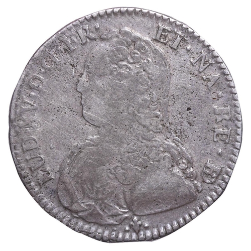 538 - France, King Louis XV (1715-1774), ½ ecu, 1730 year, Silver, 14,744 gr, Ciani#?2118 var., Obverse: L... 