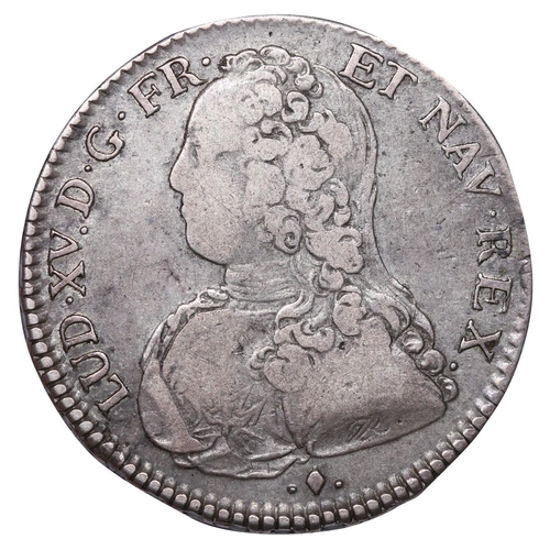 539 - France, King Louis XV (1715-1774), 1/2 Ecu, 1731 year, Silver, 14,744 gr, 56.174 pieces only, GAD#31... 