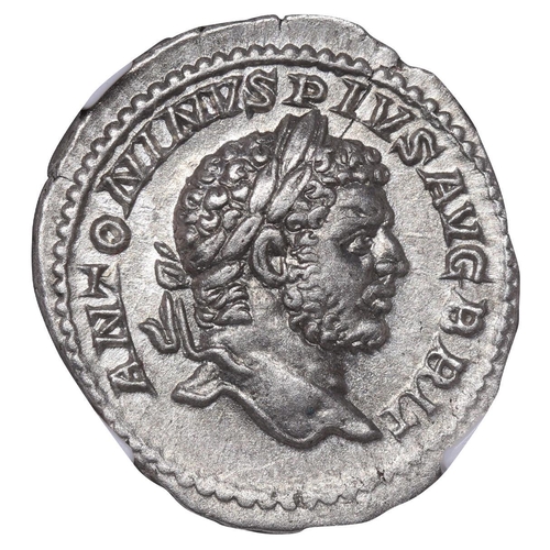 562 - Roman Empire, Emperor Caracalla (198-217), 1 Denarius, Silver,  Period: Ancient time