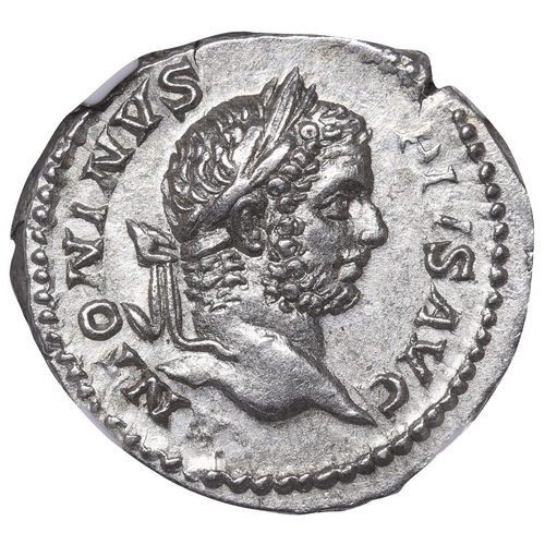 564 - Roman Empire, Emperor Caracalla (198-217), 1 Denarius, Silver, Period: Ancient time