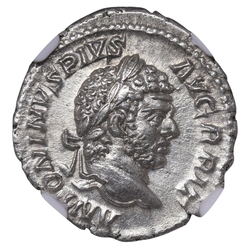 565 - Roman Empire, Emperor Caracalla (198-217), 1 Denarius, Silver, Period: Ancient time