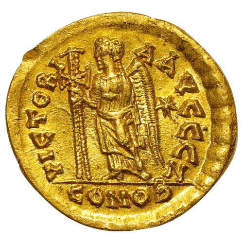 567 - Eastern Roman Empire, Emperor Zeno (474-491), Solidus, 476-477 years, Gold, 4,39 gr, RIC X#906