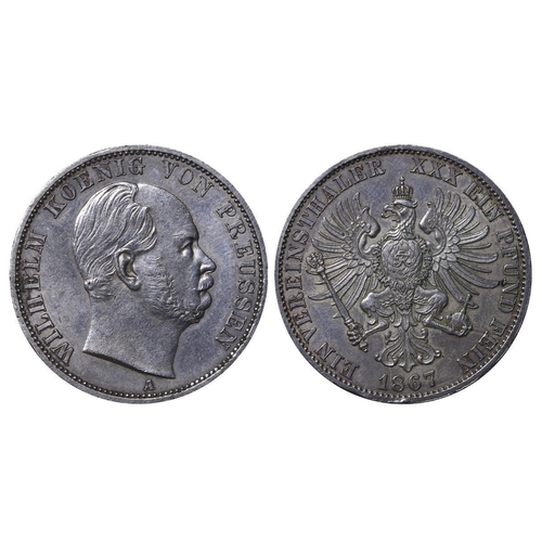 568 - Austrian Empire, Emperor Francis Joseph I (1848-1916), 1 thaler, 1867 year, Silver, 18,5186 gr, KM#2... 