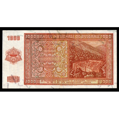 631 - Bulgaria, 1000 Leva, 1942 year, H0359863